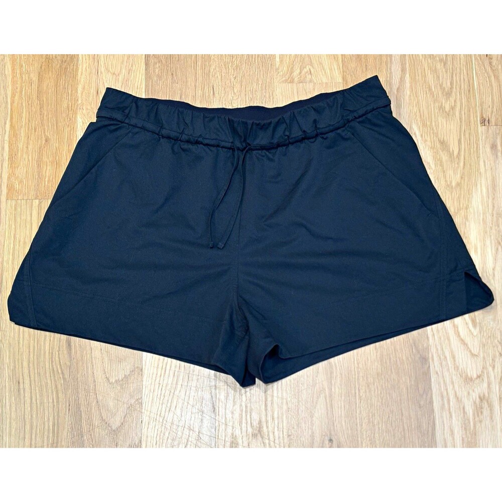 Lululemon Women's Black Athletic Running & Jogging Shorts w/ Pockets, XL